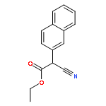 2-Naphthaleneacetic acid, a-cyano-, ethyl ester