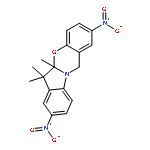 5a,6-Dihydro-5a,6,6-trimethyl-2,8-dinitro-12H-indolo[2,1-b][1,3]benzoxazine