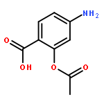 Benzoic acid,2-(acetyloxy)-4-amino-