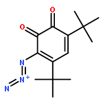 3,5-Cyclohexadiene-1,2-dione, 3-azido-4,6-bis(1,1-dimethylethyl)-