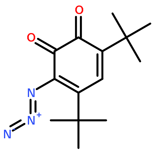 3,5-Cyclohexadiene-1,2-dione, 3-azido-4,6-bis(1,1-dimethylethyl)-