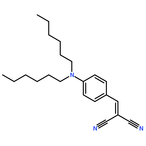 2-[[4-(dihexylamino)phenyl]methylidene]propanedinitrile