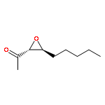 ETHANONE, 1-[(2R,3S)-3-PENTYLOXIRANYL]-, REL- (9CI)