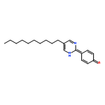 4-(5-decyl-1h-pyrimidin-2-ylidene)cyclohexa-2,5-dien-1-one