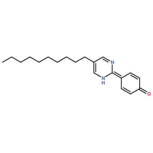 4-(5-decyl-1h-pyrimidin-2-ylidene)cyclohexa-2,5-dien-1-one