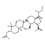 (3β)-N-methyl-N-methoxy-3-acetoxylup-20(29)-en-28-amide