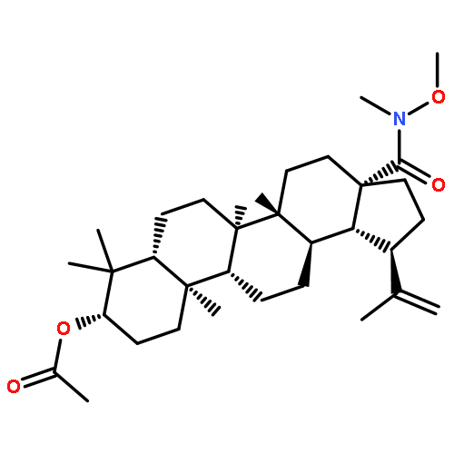 (3β)-N-methyl-N-methoxy-3-acetoxylup-20(29)-en-28-amide