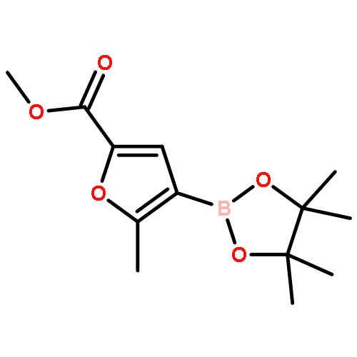 Methyl 5-methyl-4-(4,4,5,5-tetramethyl-1,3,2-dioxaborolan-2-yl)furan-2-carboxylate