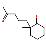 Cyclohexanone, 2-methyl-2-(4-oxopentyl)-