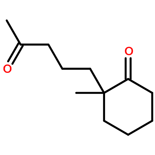 Cyclohexanone, 2-methyl-2-(4-oxopentyl)-