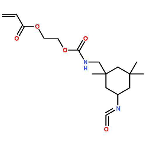 2-({[(5-isocyanato-1,3,3-trimethylcyclohexyl)methyl]carbamoyl}oxy)ethyl prop-2-enoate