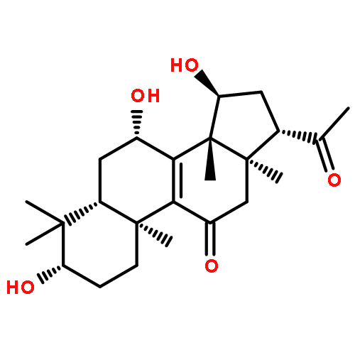 Pregn-8-ene-11,20-dione, 3,7,15-trihydroxy-4,4,14-trimethyl-, (3b,5a,7b,15a)-