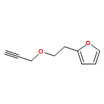 Furan, 2-[2-(2-propynyloxy)ethyl]-