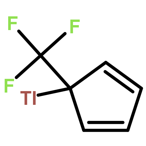 Thallium, [1-(trifluoromethyl)-2,4-cyclopentadien-1-yl]-