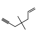 4,4-dimethylhept-1-en-6-yne