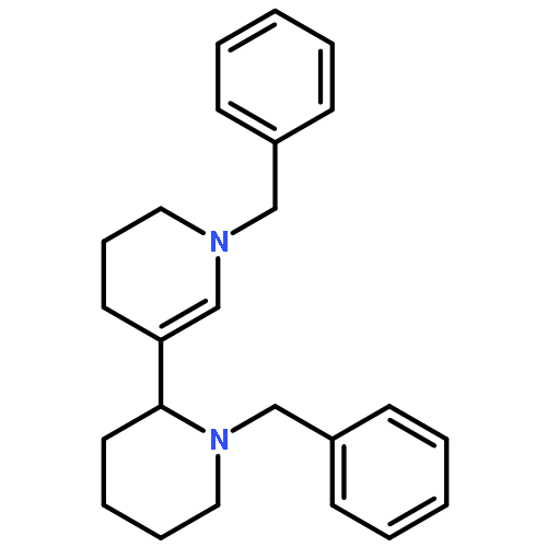 Pyridine,1,2,3,4-tetrahydro-1-(phenylmethyl)-5-[1-(phenylmethyl)-2-piperidinyl]-