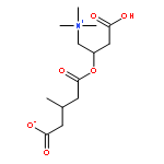 1-Propanaminium,3-carboxy-2-(4-carboxy-3-methyl-1-oxobutoxy)-N,N,N-trimethyl-, inner salt