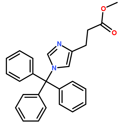 1H-Imidazole-4-propanoicacid, 1-(triphenylmethyl)-, methyl ester