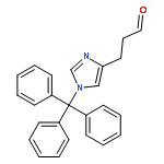 3-(1-tritylimidazol-4-yl)propanal