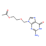 6H-Purin-6-one,9-[[2-(acetyloxy)ethoxy]methyl]-2-amino-1,9-dihydro-