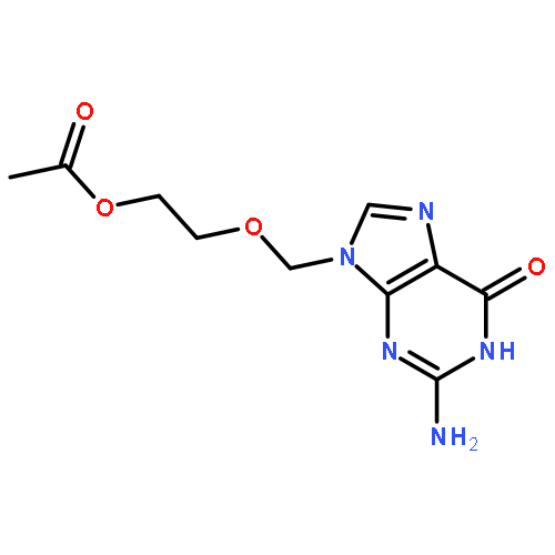 6H-Purin-6-one,9-[[2-(acetyloxy)ethoxy]methyl]-2-amino-1,9-dihydro-