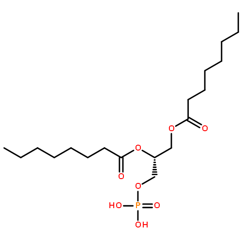 Octanoic acid,1,1'-[(1R)-1-[(phosphonooxy)methyl]-1,2-ethanediyl] ester