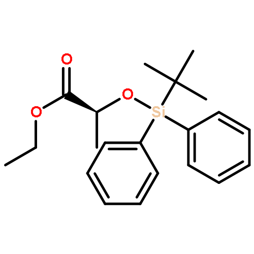 Propanoic acid, 2-[[(1,1-dimethylethyl)diphenylsilyl]oxy]-, ethyl ester, (2S)-