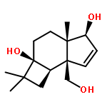 2aH-Cyclobut[e]indene-2a,5-diol,1,2,3,4,4a,5,7a,7b-octahydro-7a-(hydroxymethyl)-2,2,4a-trimethyl-,(2aS,4aS,5S,7aS,7bR)- (9CI)