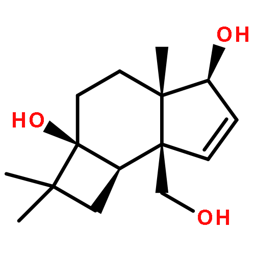 2aH-Cyclobut[e]indene-2a,5-diol,1,2,3,4,4a,5,7a,7b-octahydro-7a-(hydroxymethyl)-2,2,4a-trimethyl-,(2aS,4aS,5S,7aS,7bR)- (9CI)