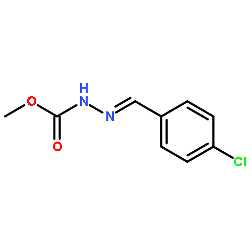 Methyl N-[(4-chlorophenyl)methylideneamino]carbamate