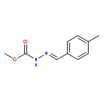 Hydrazinecarboxylic acid, [(4-methylphenyl)methylene]-, methyl ester