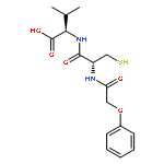 D-VALINE, N-[N-(PHENOXYACETYL)-L-CYSTEINYL]-