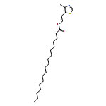 Octadecanoic acid, 2-(4-methyl-5-thiazolyl)ethyl ester