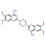 2,2'-(1,4-Piperazinediyl)bis[6,7-dimethoxy-4-quinazolinamine](Terazosin Impurity)