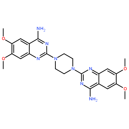 2,2'-(1,4-Piperazinediyl)bis[6,7-dimethoxy-4-quinazolinamine](Terazosin Impurity)