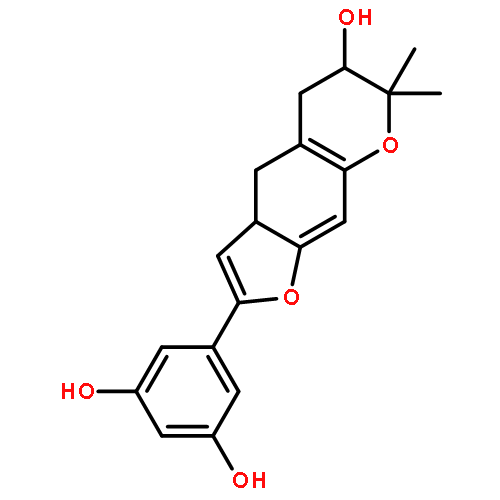 1,3-Benzenediol,5-[(6R)-6,7-dihydro-6-hydroxy-7,7-dimethyl-5H-furo[3,2-g][1]benzopyran-2-yl]-