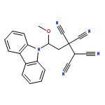 1,1,2,2-Butanetetracarbonitrile, 4-(9H-carbazol-9-yl)-4-methoxy-