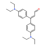 2-Propenal, 3,3-bis[4-(diethylamino)phenyl]-