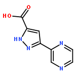 5-(Pyrazin-2-yl)-1H-pyrazole-3-carboxylic acid