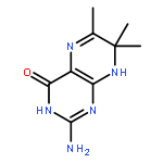 2-Amino-6,7,7-trimethyl-7,8-dihydropteridin-4(3H)-one