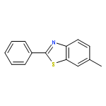 6-Methyl-2-phenylbenzothiazole