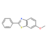 Benzothiazole, 6-methoxy-2-phenyl-