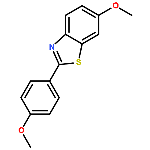 Benzothiazole, 6-methoxy-2-(4-methoxyphenyl)-