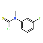 Carbamothioic chloride,(3-fluorophenyl)methyl- (9CI)