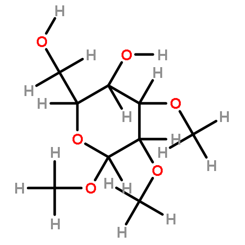 Me glycoside-beta-D-Pyranose-2,3-Di-O-methylglucose