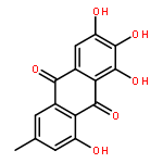 9,10-Anthracenedione,1,2,3,8-tetrahydroxy-6-methyl-