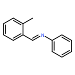 Benzenamine, N-[(2-methylphenyl)methylene]-