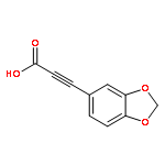 2-Propynoic acid, 3-(1,3-benzodioxol-5-yl)-