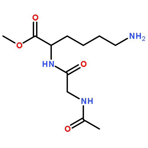 L-Lysine,N-acetylglycyl-, methyl ester