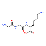 (2S)-6-AMINO-2-[[2-[(2-AMINOACETYL)AMINO]ACETYL]AMINO]HEXANOIC ACID